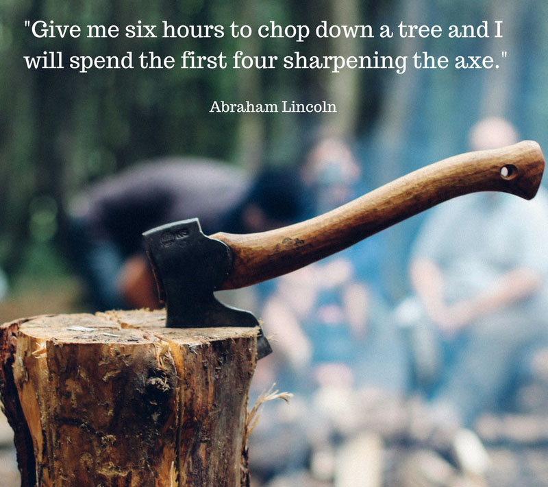 Abraham Lincoln Quotes Sharpen Axe | Quotes All 5